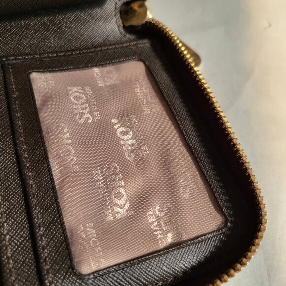 MICHAEL KORS JET SET WALLET CLUTCH CLASSIC STYLE - Picture 6 of 9